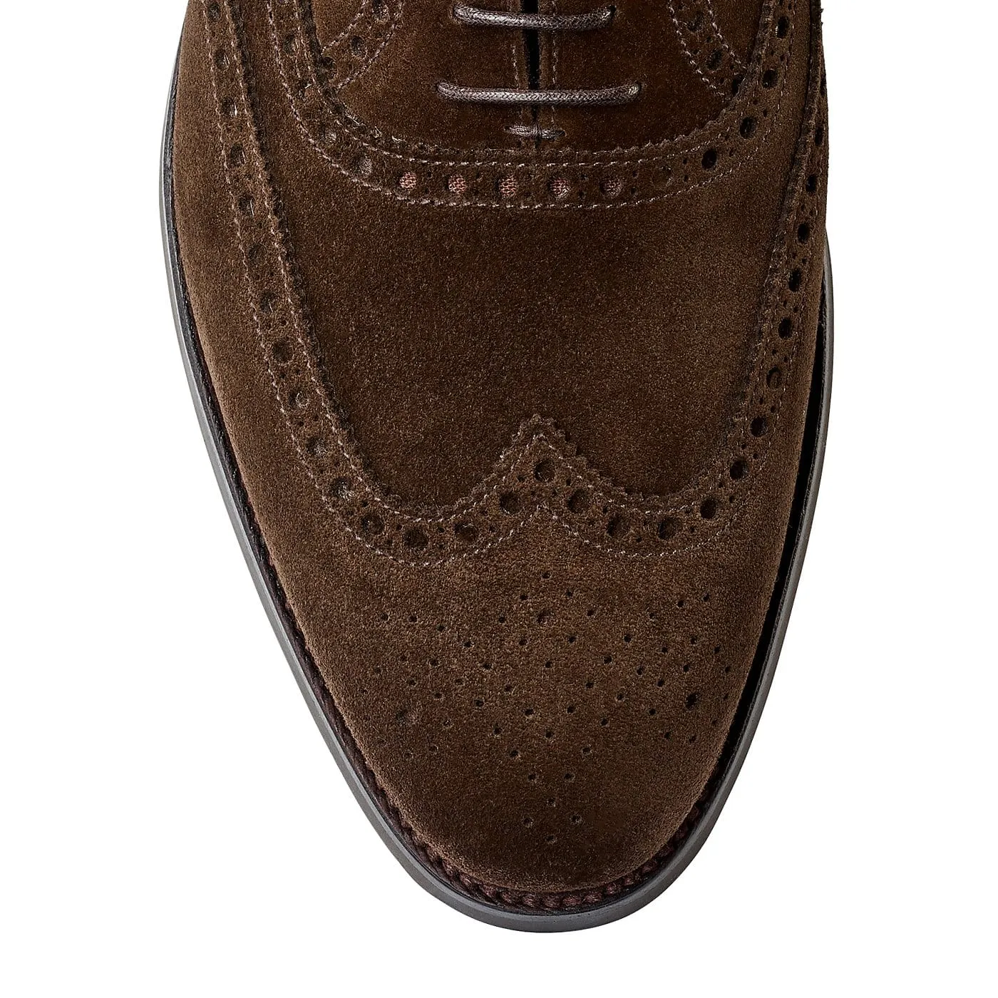 Westgate 2 Dark Brown Calf Suede Everyday Versatility