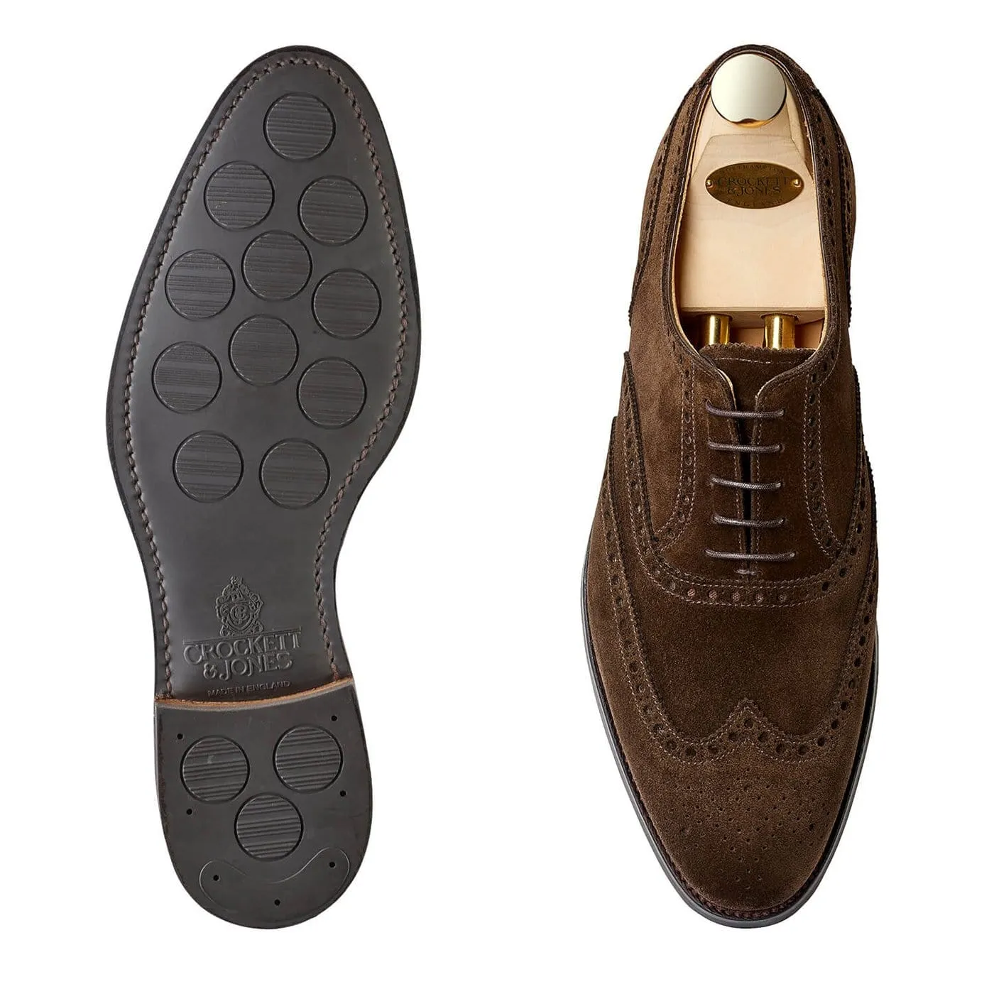 Rich Brown Oxfords Weekend Style Westgate 2 Dark Brown Calf Suede