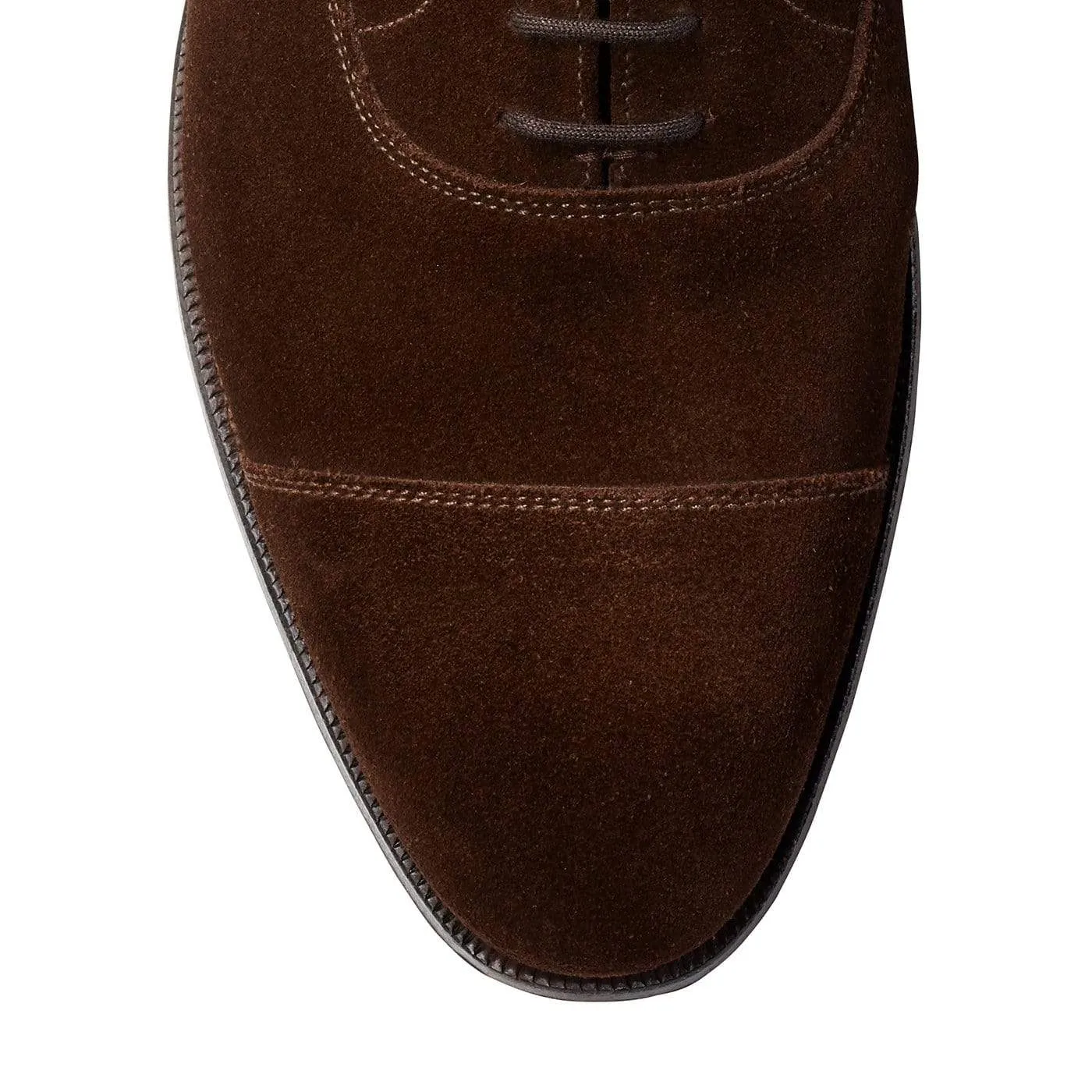 Smart Look Trendy Shoes Connaught Dark Brown Suede