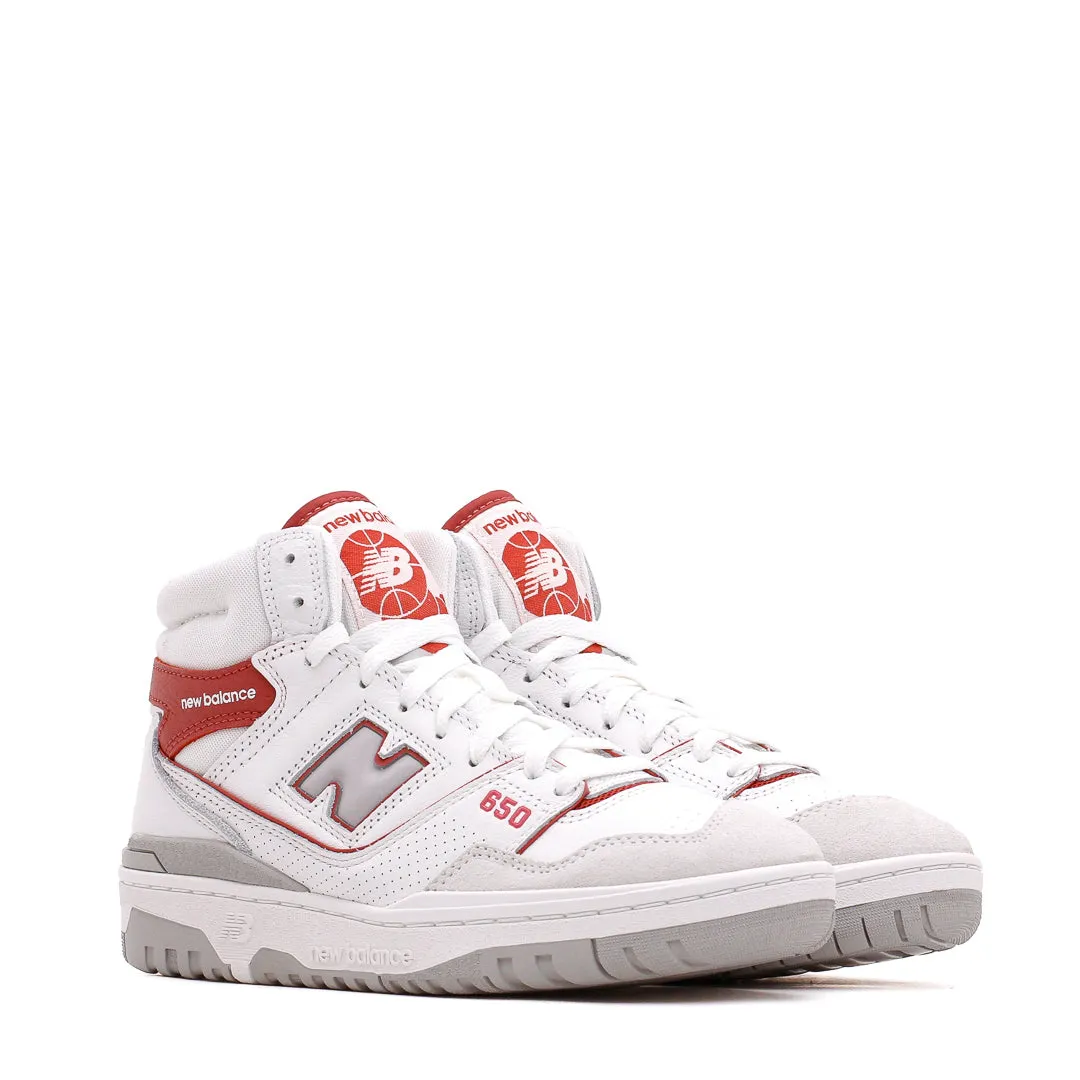 running in stadium New Balance Men 650R White BB650RWF