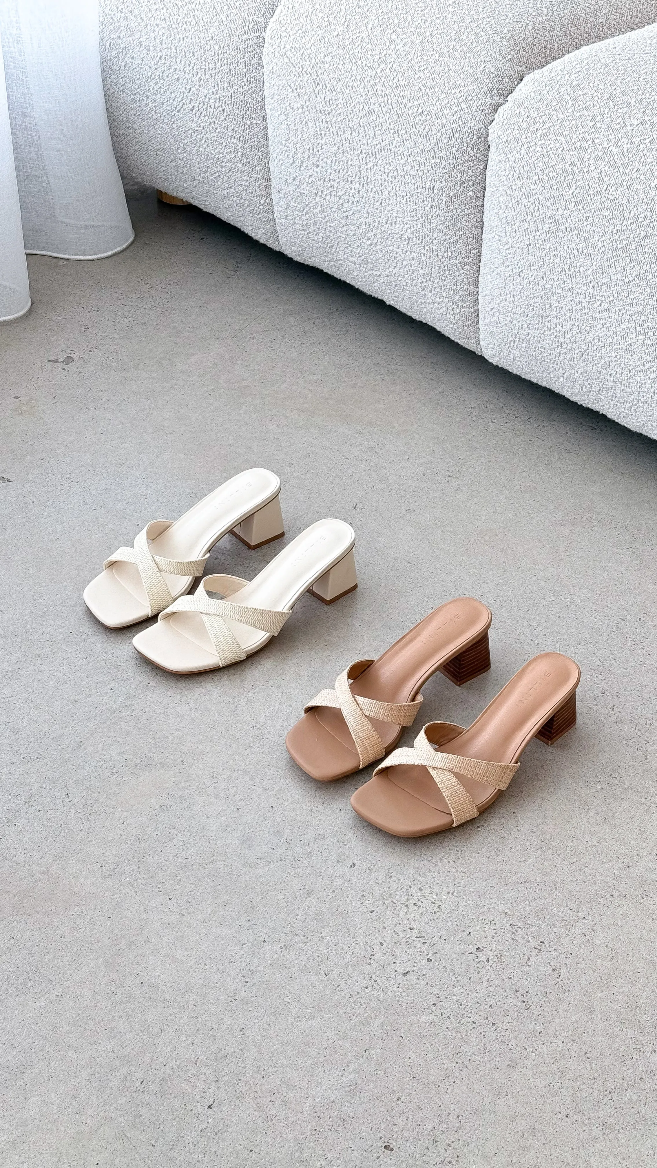 Gift wrap Wila Heel - Natural Raffia
