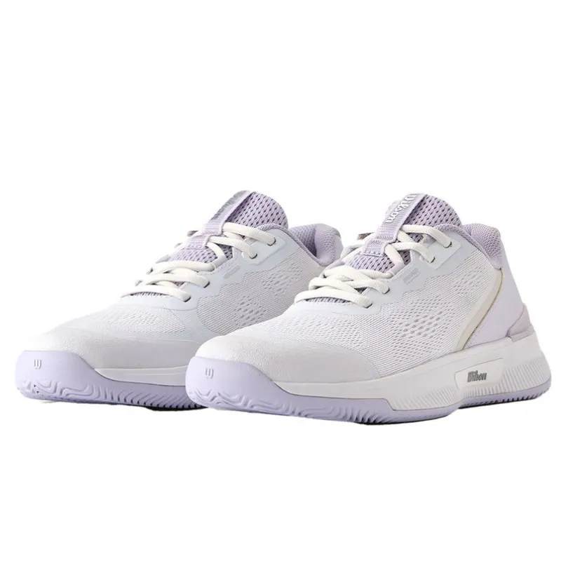 Wilson Intrigue Pro IW Womens Tennis Shoe - White/Lavender Durable