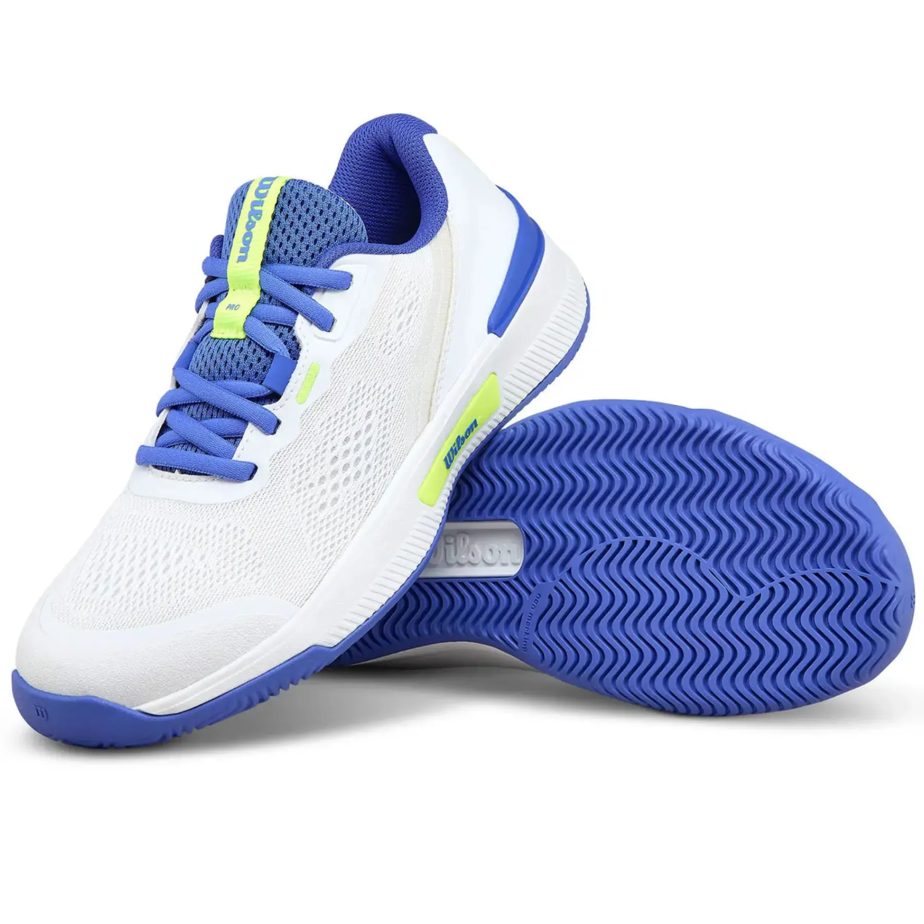 Comfort Design Minimal Look Wilson Intrigue Pro  Women Tennis Shoes - White/Amparo