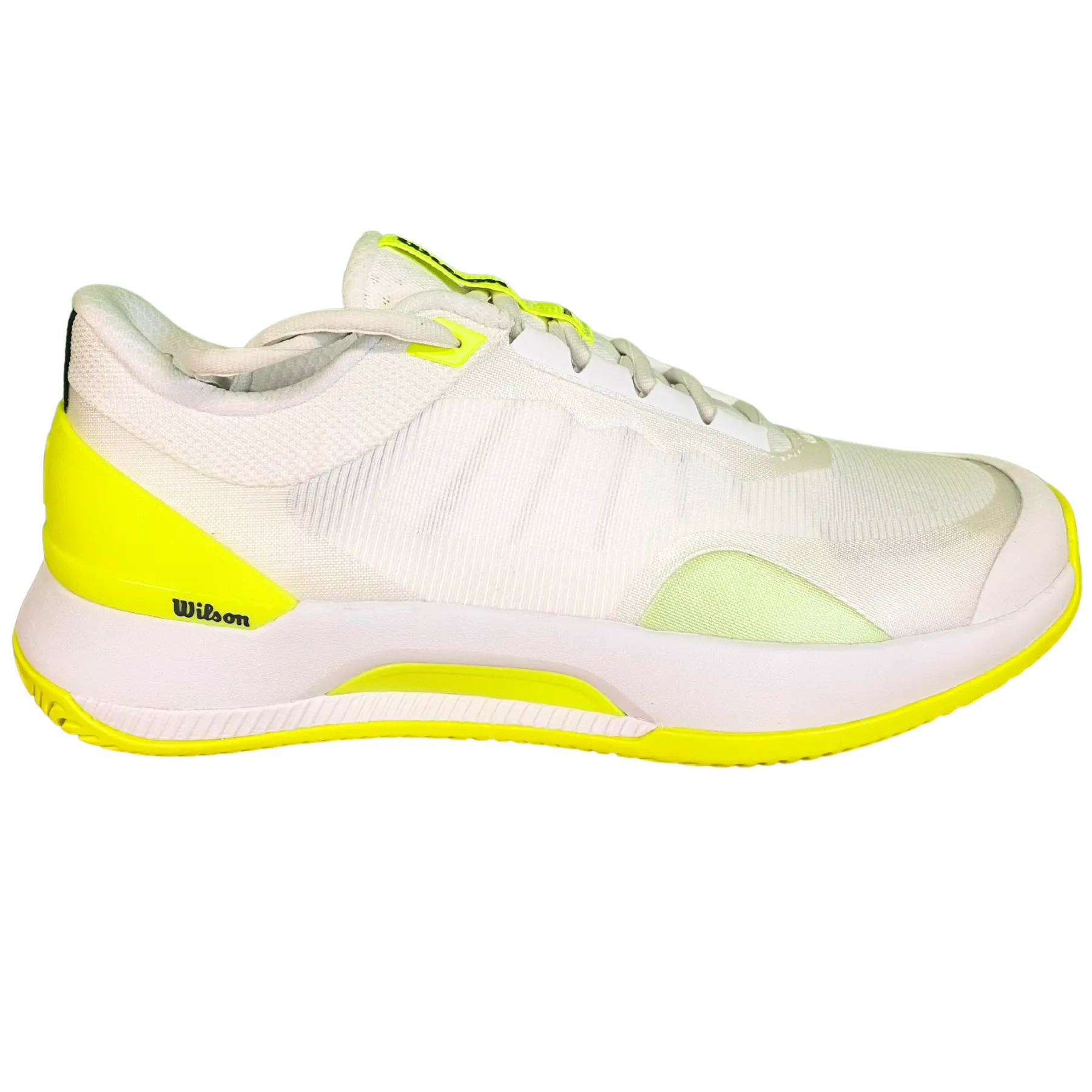 Urban Style Wilson Intrigue Tour Oz Womens Tennis Shoes - White/Safety Yellow