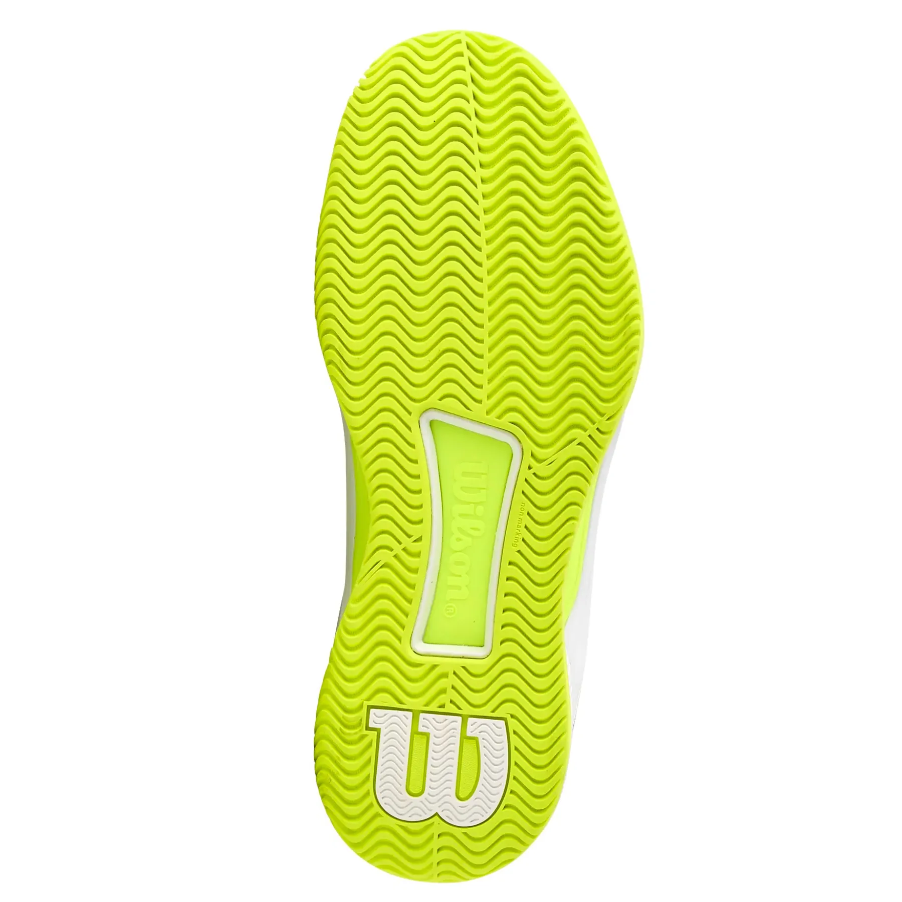 Wilson Intrigue Tour Oz Womens Tennis Shoes - White/Safety Yellow Lightweight Design