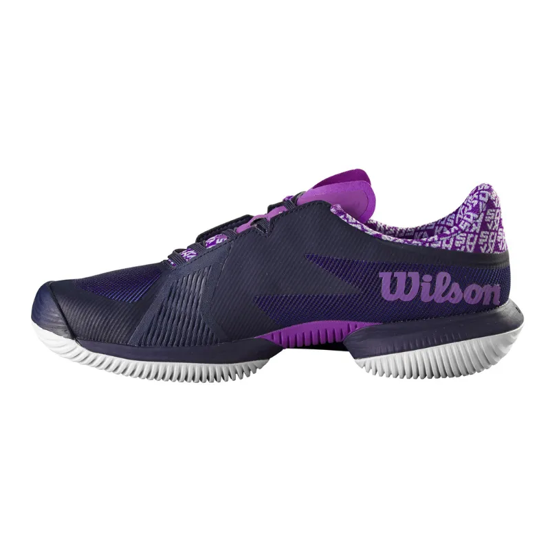 Wilson Kaos Swift 1.5 Women Tennis Shoes - Navy/Black Lightweight Sole Soft Interior