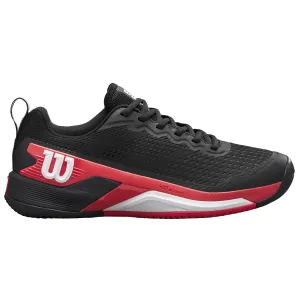 Fitness Edge Wilson RUSH PRO 4.5 Mens Tennis Shoes - Black/Red/White