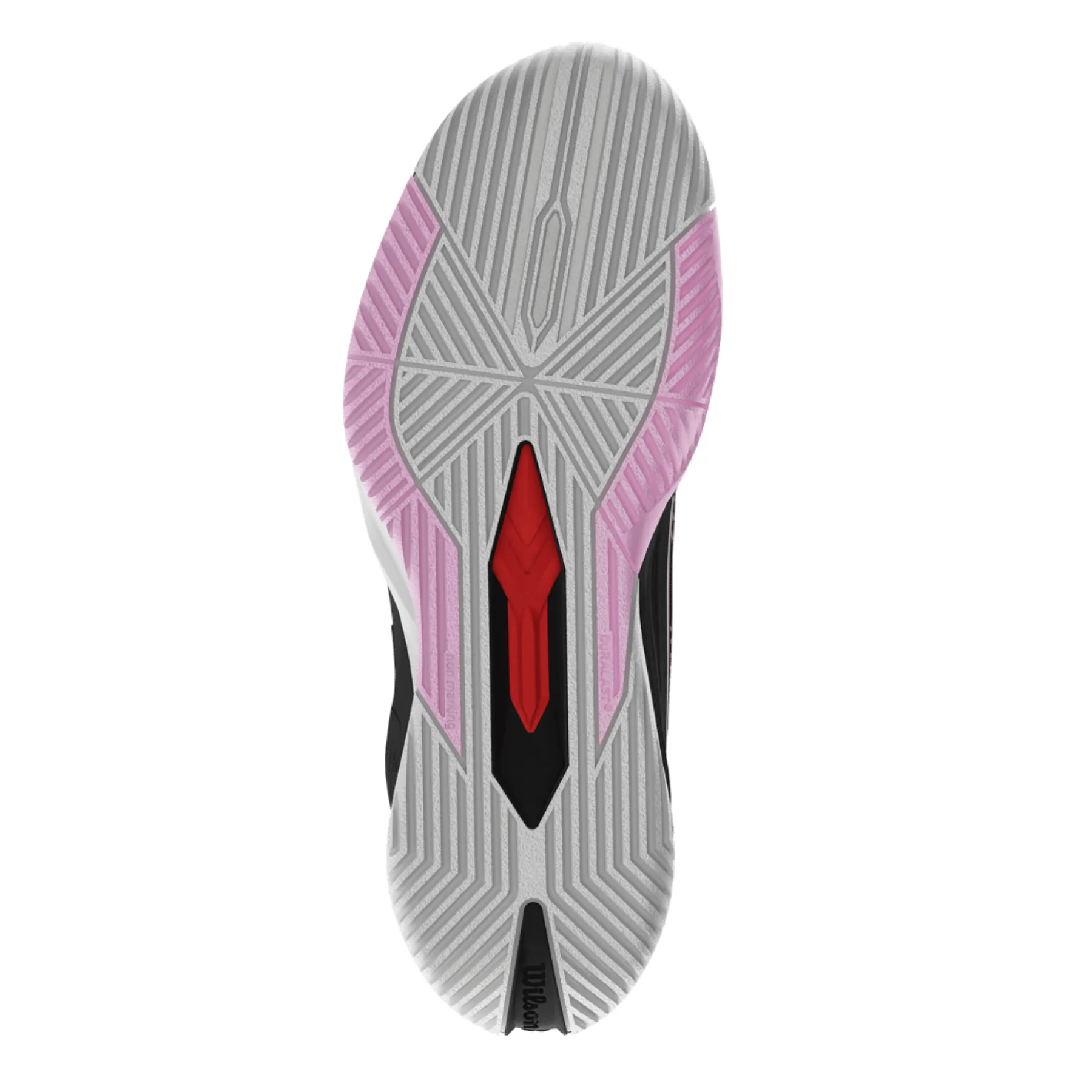 Wilson Rush Pro 4.5 Women Tennis Shoes - Black/Black/Pirouette Lightweight Build Comfort Padding