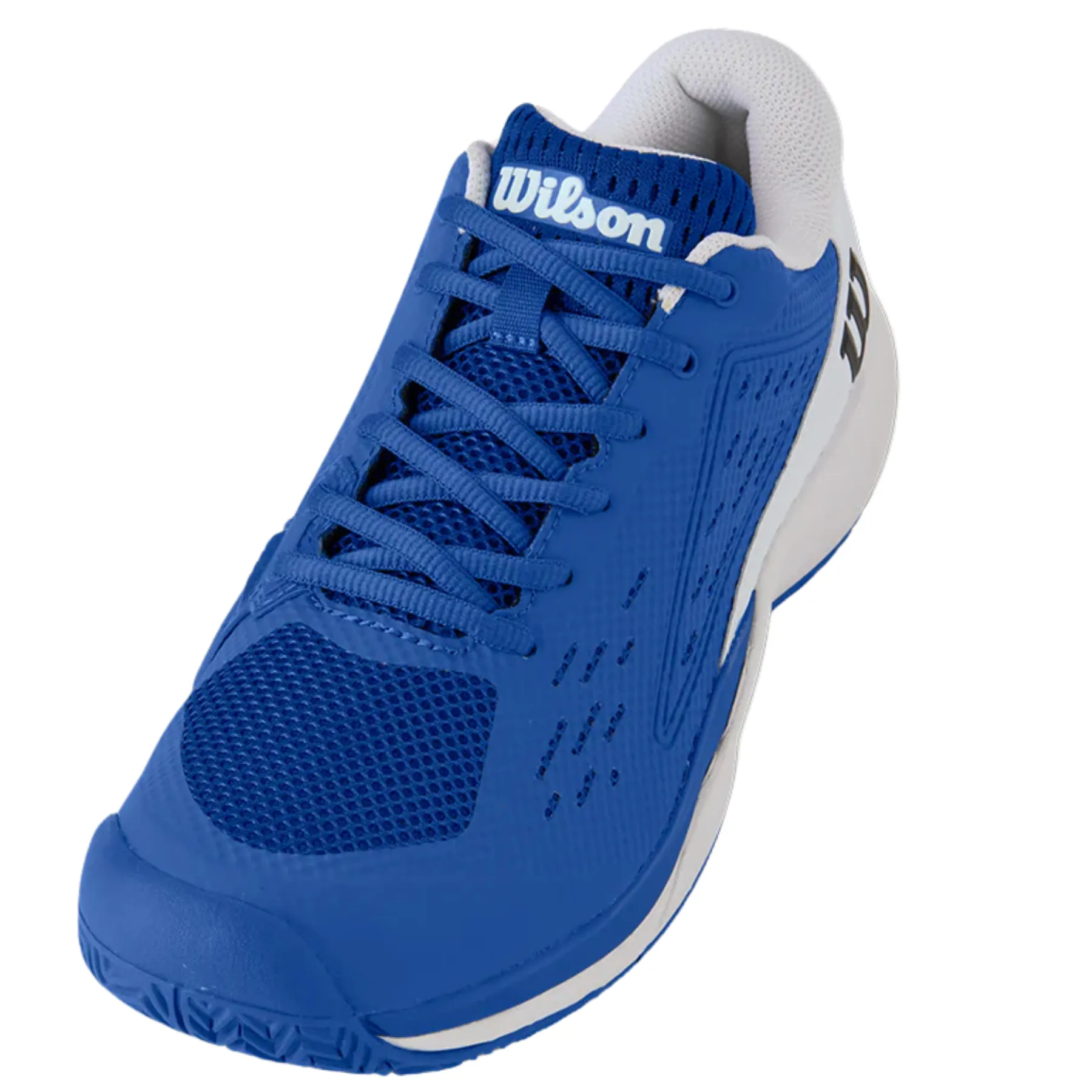 Agility Drill Wilson RUSH PRO ACE D V Tennis Shoes - Blue/White