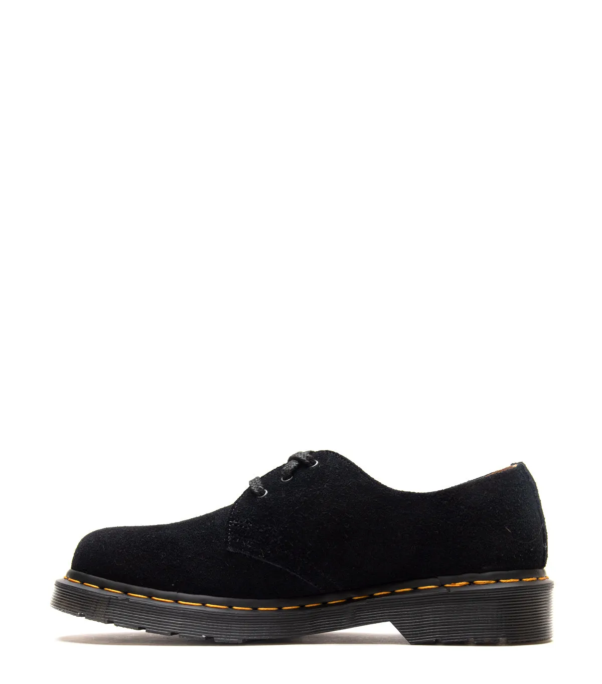Breathable flair Dr. Martens Black Suede