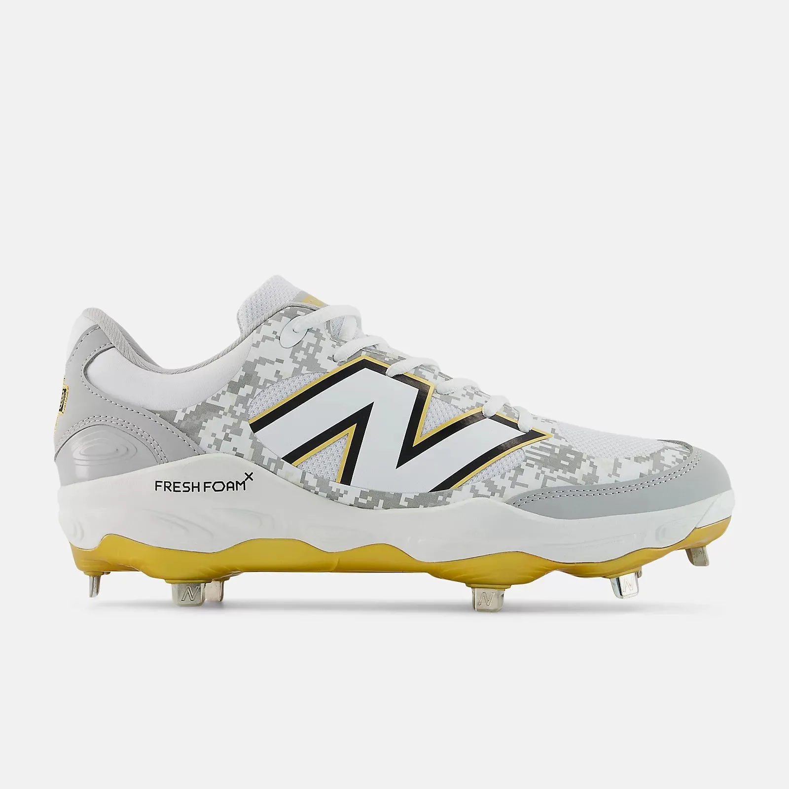 New Balance Men's Fresh Foam X 3000 v7 Metal Baseball Cleats - Armed Forces - L3000AF7 Street Walk