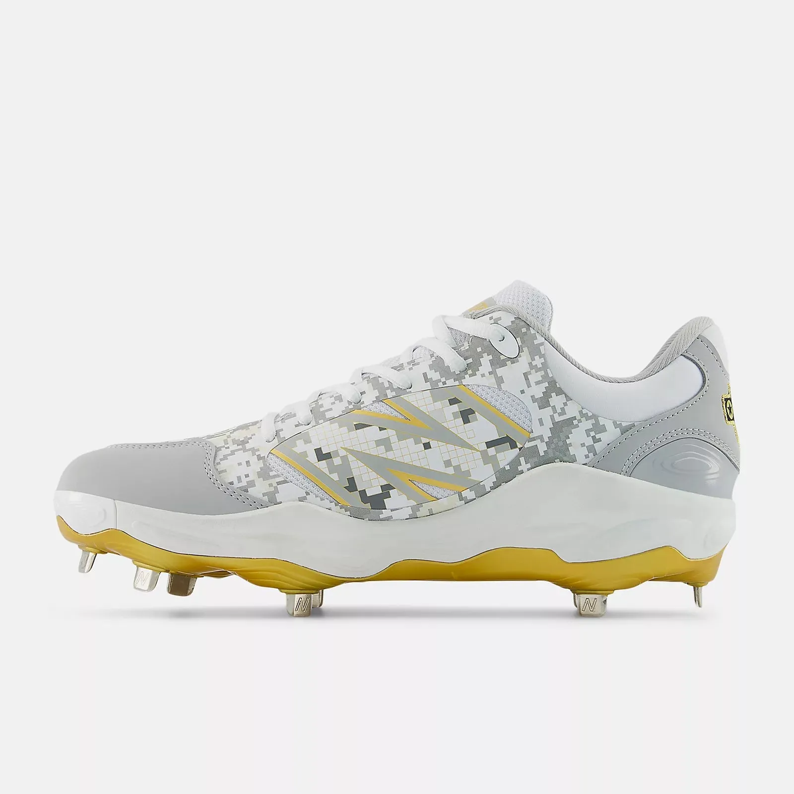 New Balance Men's Fresh Foam X 3000 v7 Metal Baseball Cleats - Armed Forces - L3000AF7 Lightweight Feel