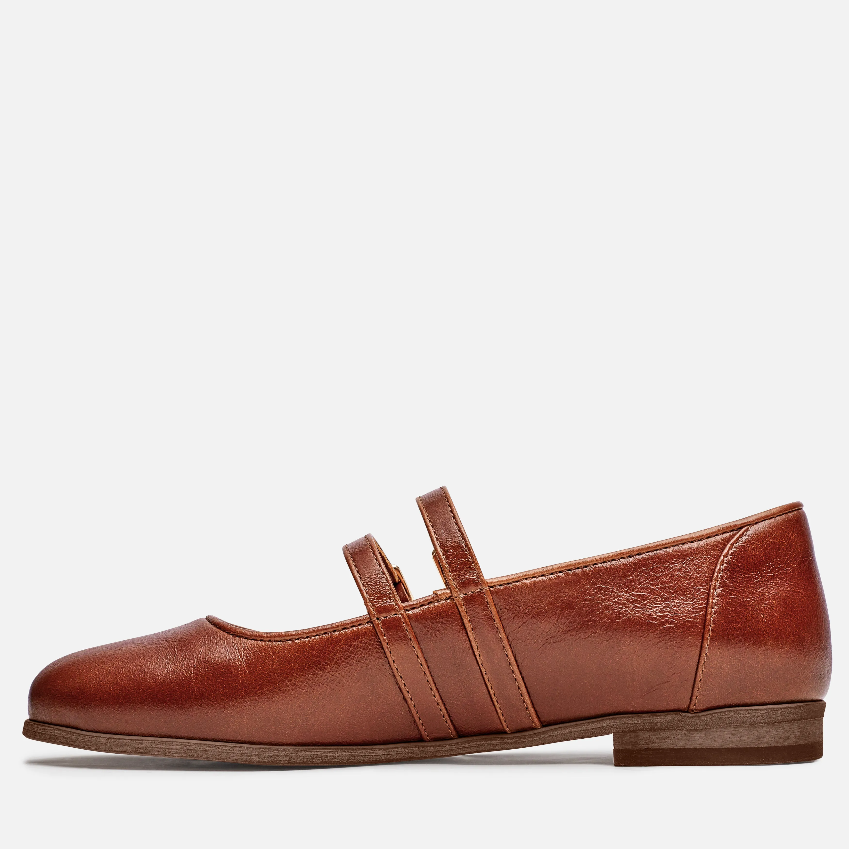 Emily - Mary Jane Flats Breathable Lining