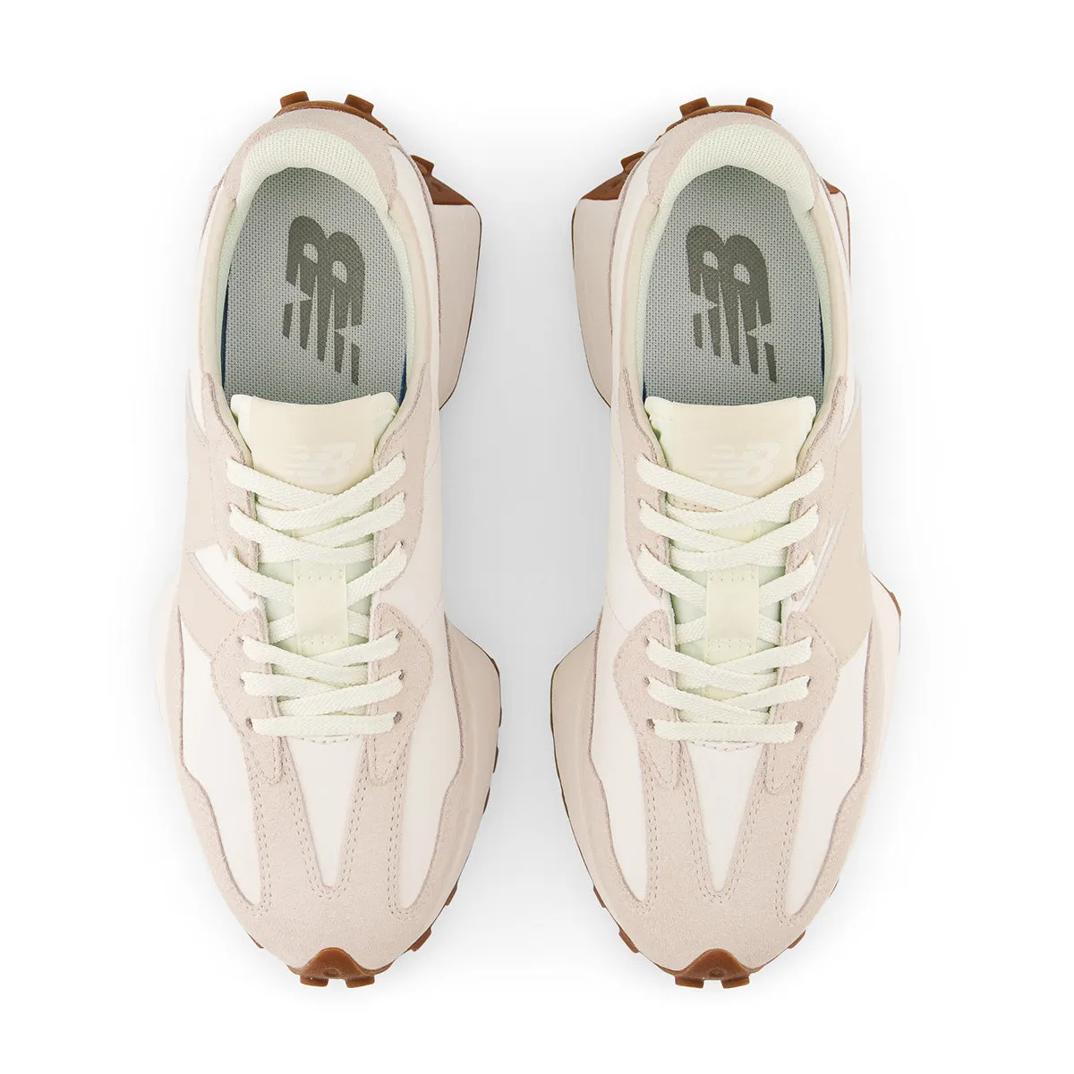 Sand Beige morning jog Wmns 327 'Moonbeam Timberwolf'