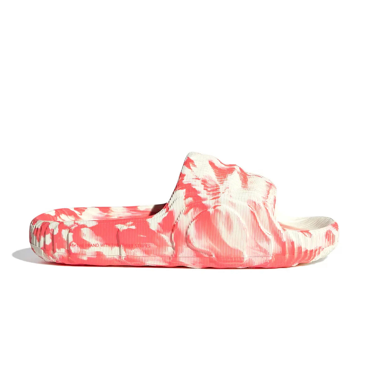 Wmns Adilette 22 'Ivory Solar Red' Reinforced Everyday Wearability
