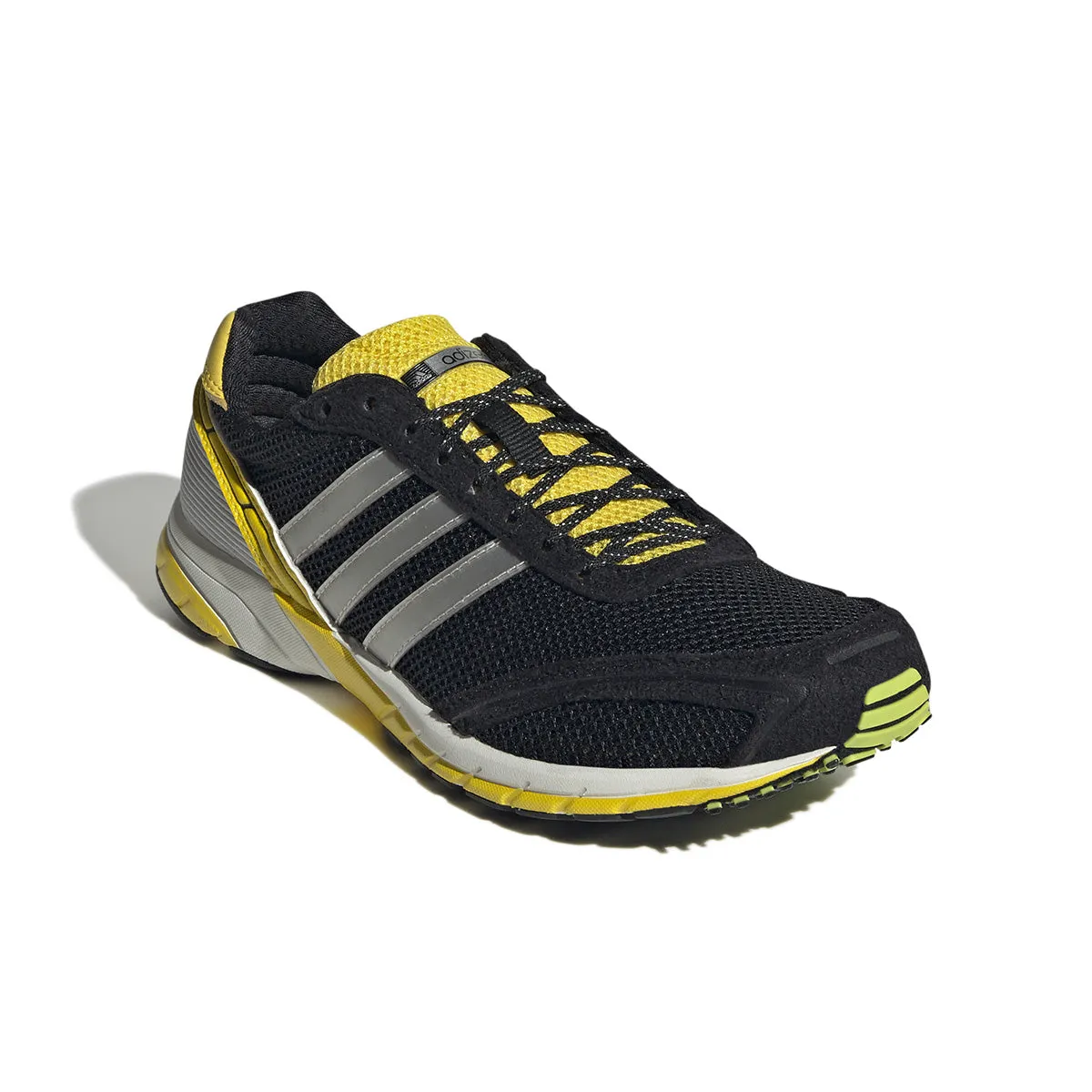 Mood Light Vine Path Wmns Adizero Adios OG 'Core Black Silver Yellow'