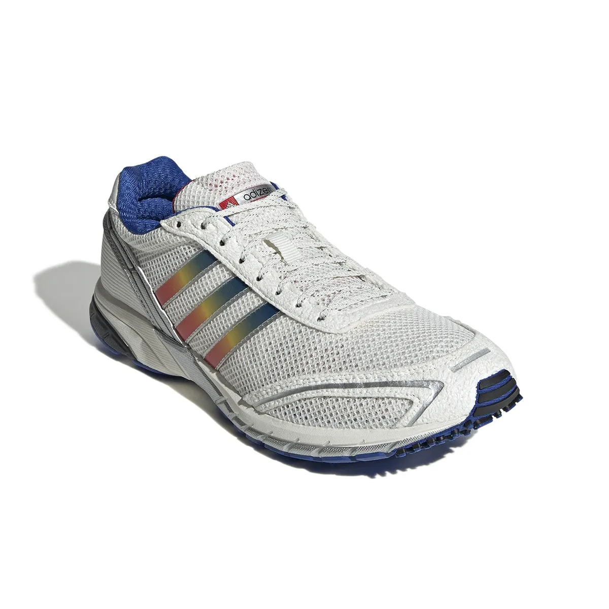Wmns Adizero Adios OG 'Crystal White Royal Blue Yellow' Urban Cool Block Step