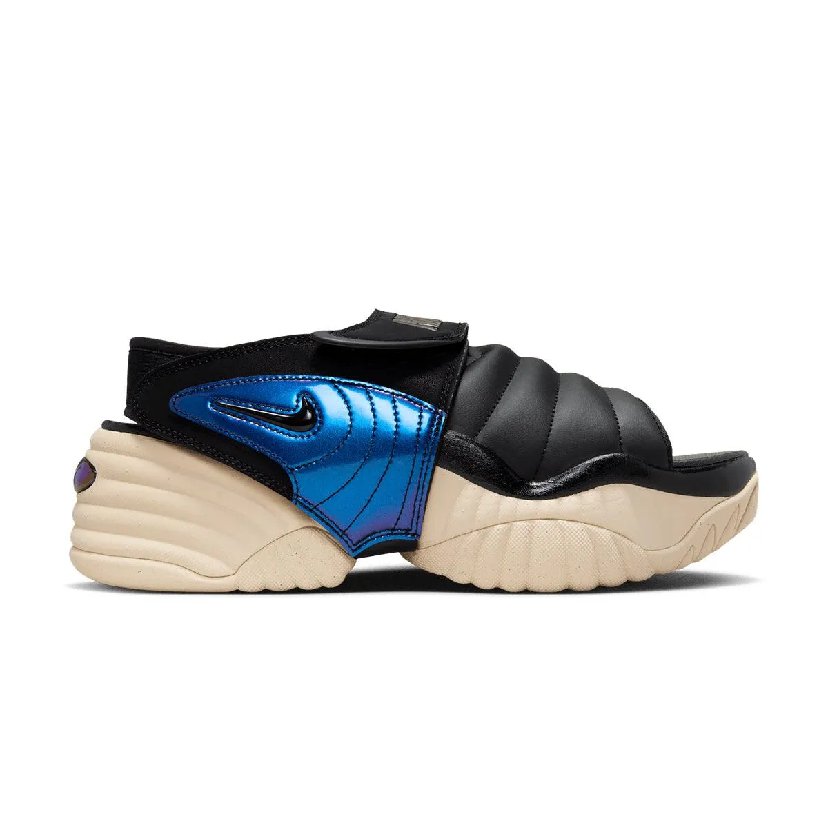 Wmns Air Adjust Force Sandal 'Black Vivid Purple' Pure Steps