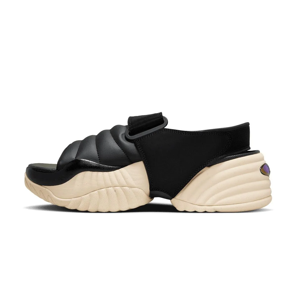 Wmns Air Adjust Force Sandal 'Black Vivid Purple' Chase Step Heat Proof
