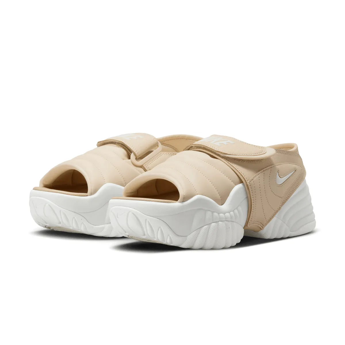 Wmns Air Adjust Force Sandal 'White Tan' Derby Style