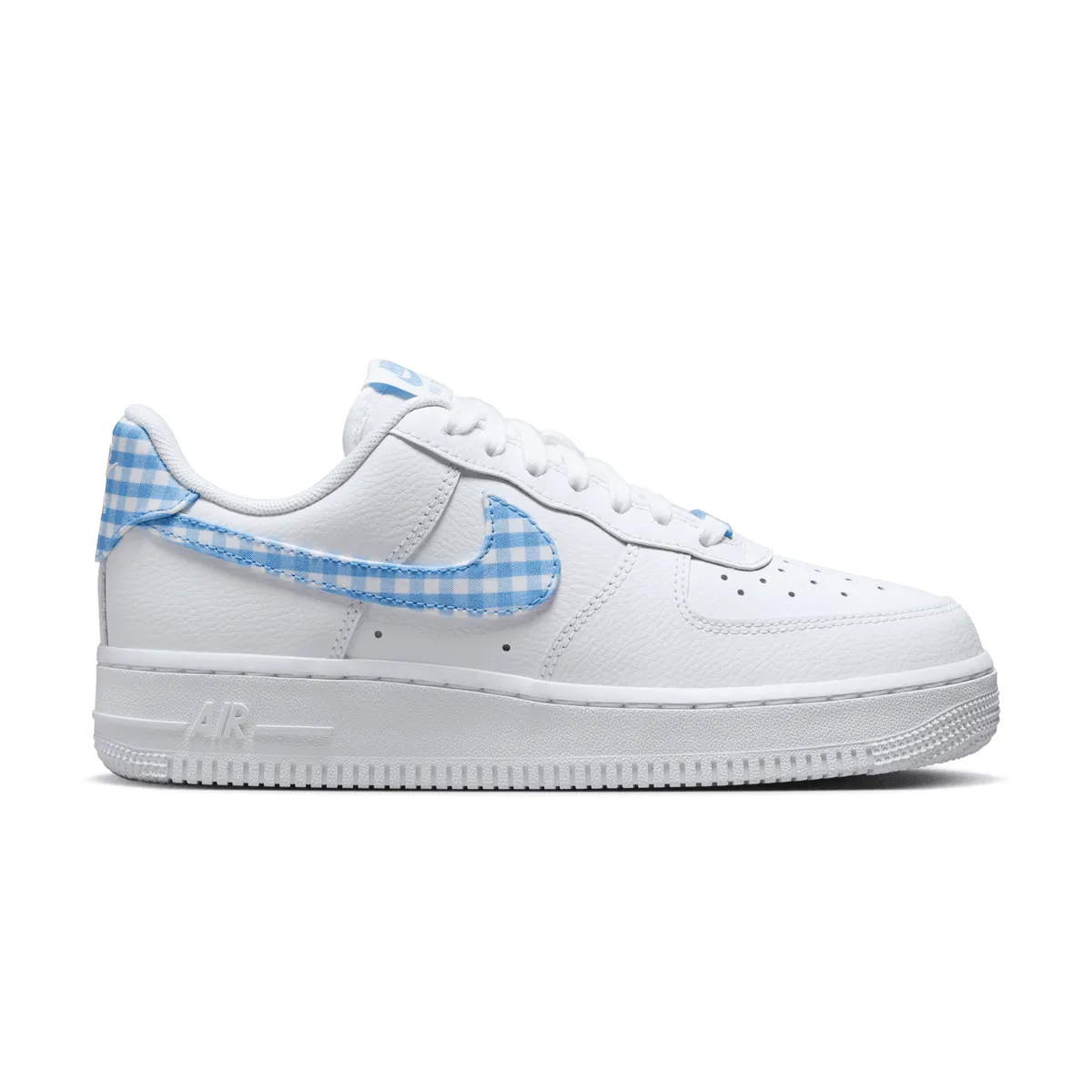 Wmns Air Force 1 ??07 'Gingham Blue' Max Grip Sneaker Care