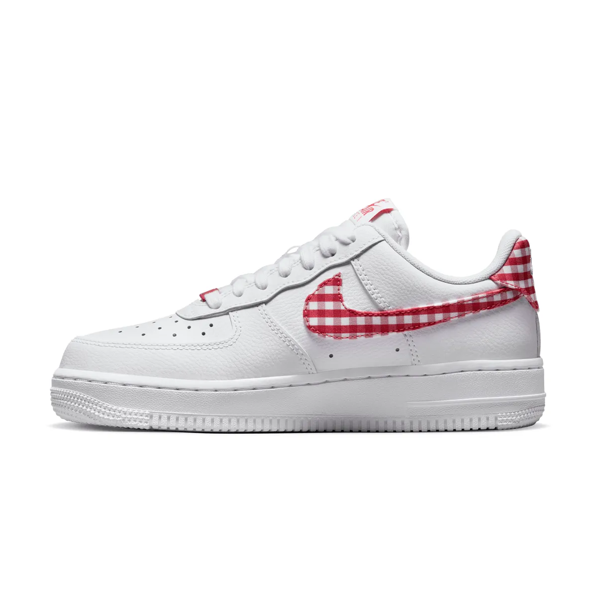 Heel cradle Wmns Air Force 1 ??07 'Gingham Red'