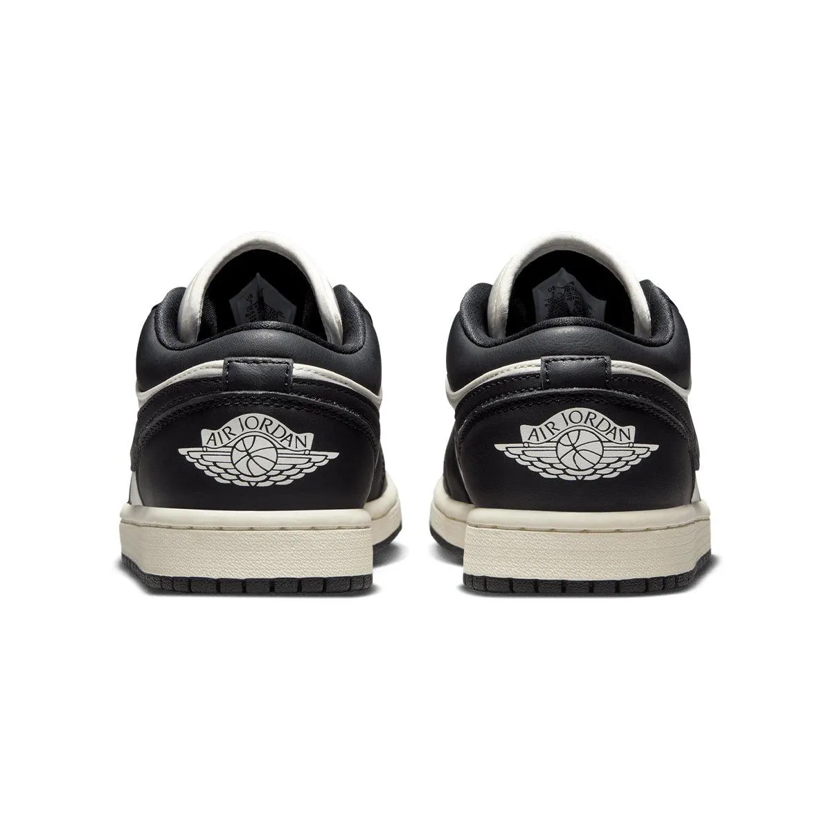 Wmns Air Jordan 1 Low SE 'Vintage Panda' Fashion Comfort HeelCushion