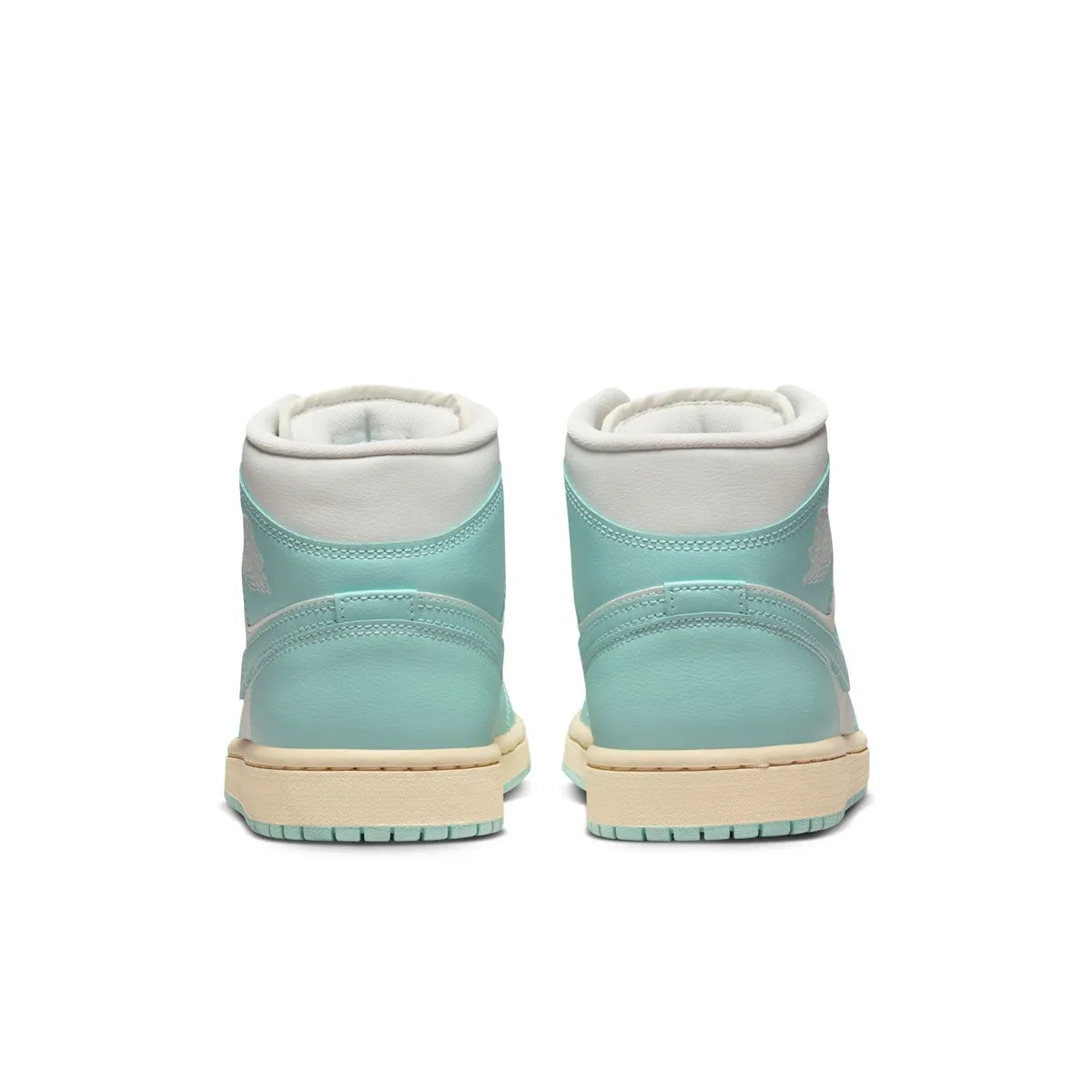 Wmns Air Jordan 1 Mid 'Light Dew Muslin' Slip Resistant Grip