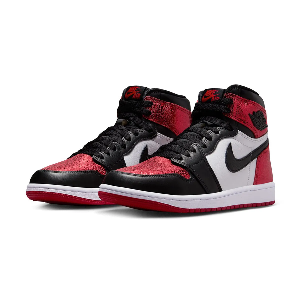 Wmns Air Jordan 1 Retro Hi OG 'Ruby' Work Style Moisture   Wicking