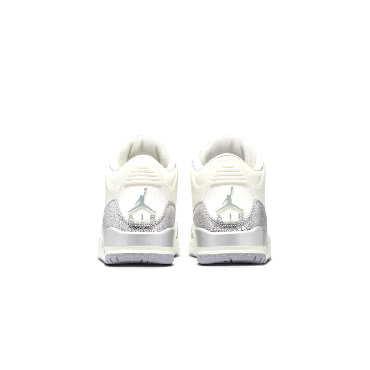 Wmns Air Jordan 3 Retro 'Sail Cement Grey' Cafe Style Men Mode