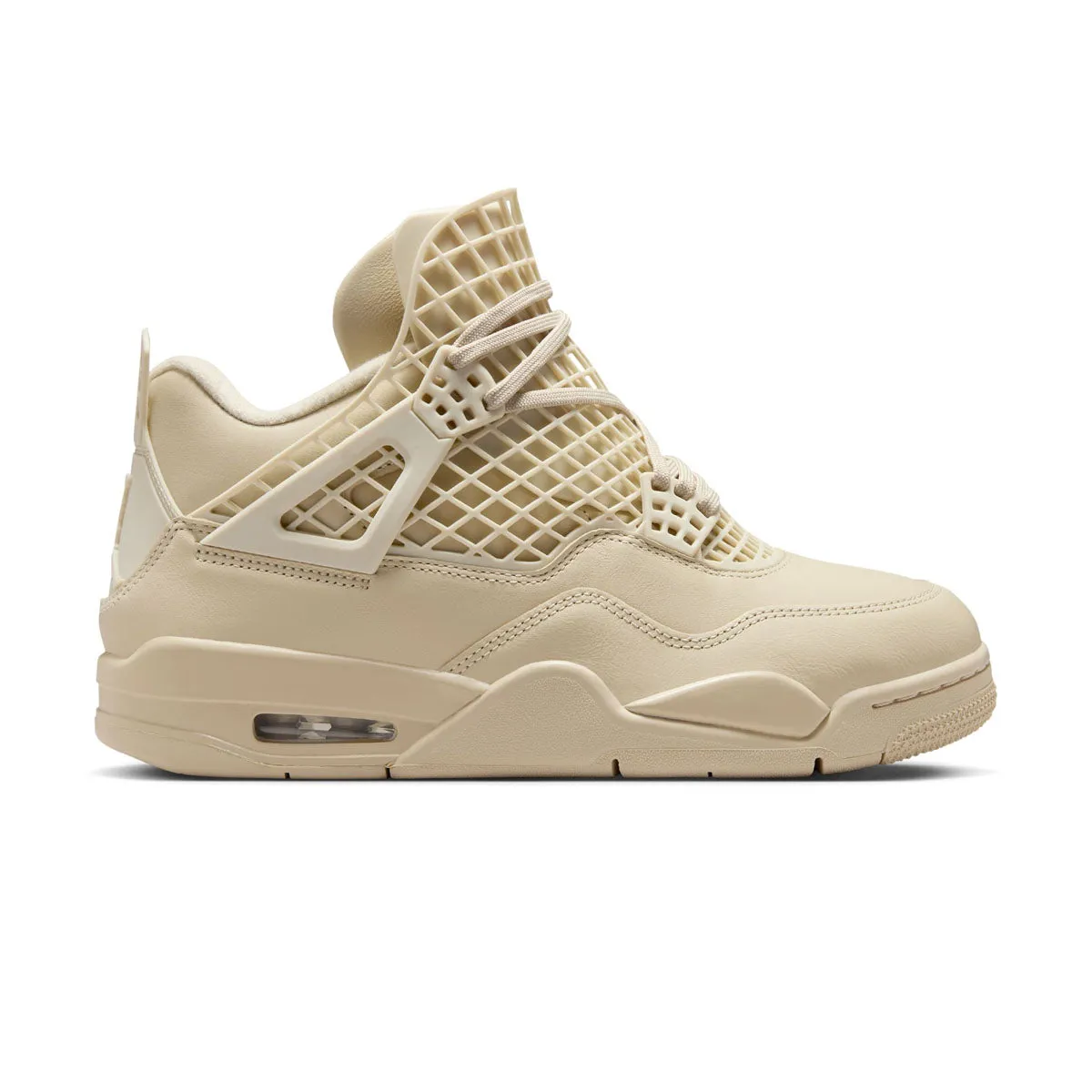 Wmns Air Jordan 4 Net 'Rattan' Walk Boost Soft Tongue Design