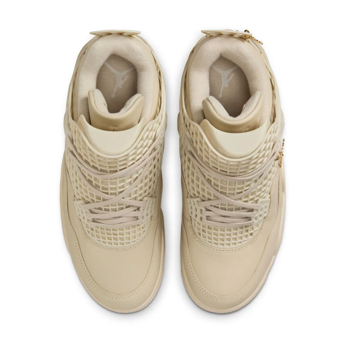 Wmns Air Jordan 4 Net 'Rattan' Smooth Toe Long-Distance Support
