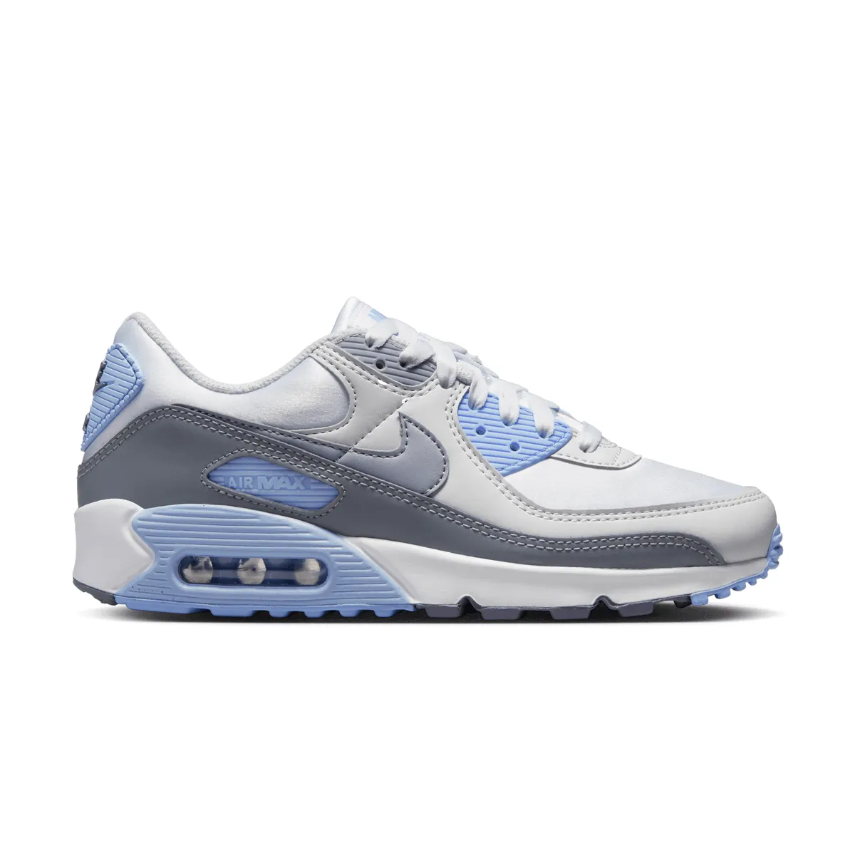 Smooth Feel Wmns Air Max 90 'Grey Light Blue'
