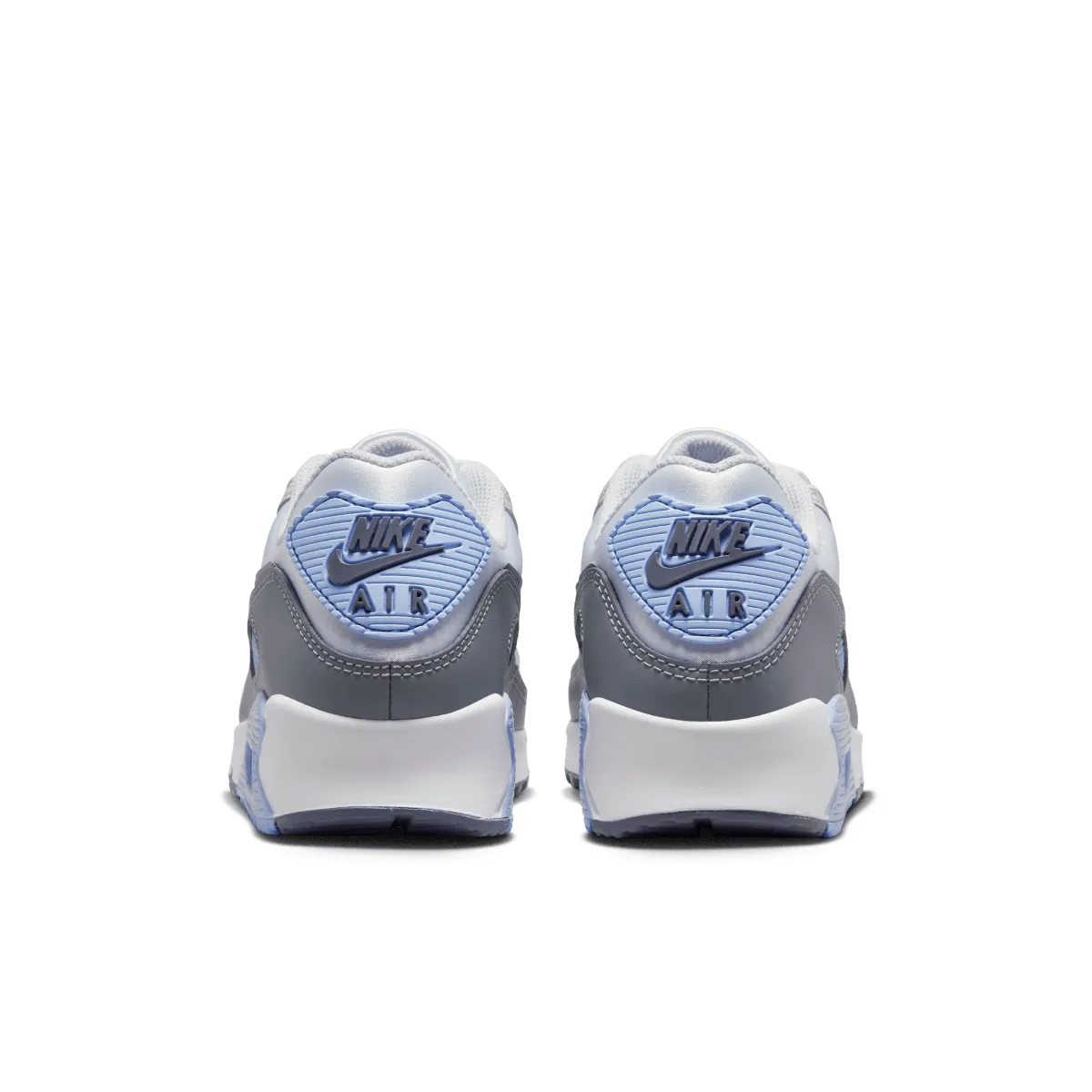 Elastic Sides Wmns Air Max 90 'Grey Light Blue'