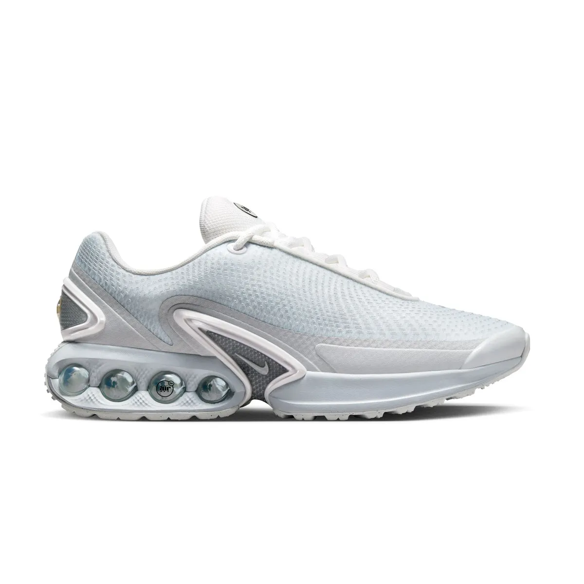 Street Edge Non slip grip Wmns Air Max Dn 'White Metallic Silver'