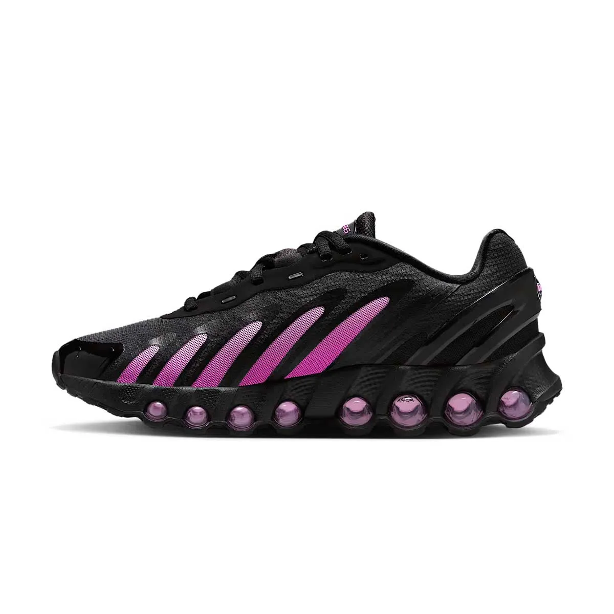Wmns Air Max DN8 'Black Pink Foam' Zip Up Design Effortless Silhouette