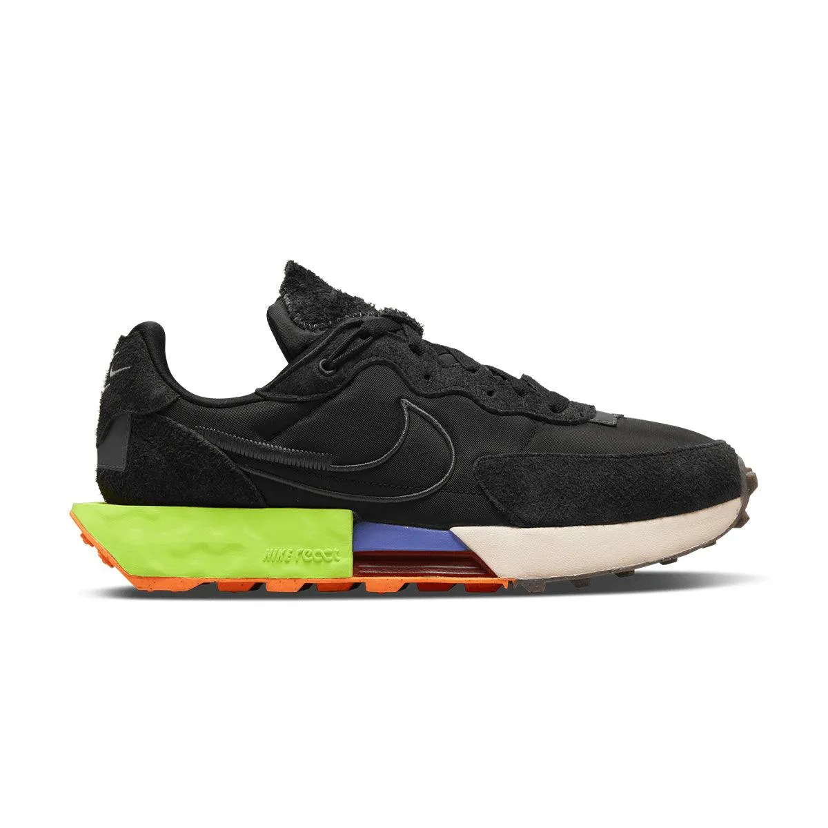 Wmns Air Waffle Fontanka 'Black Volt' Sunrise Stroll