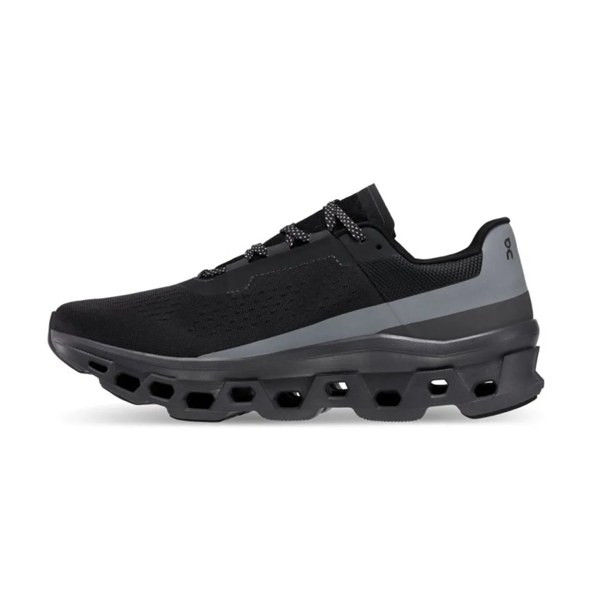Wmns Cloudmonster 'Lumos Black' Smooth Touch Road Fit