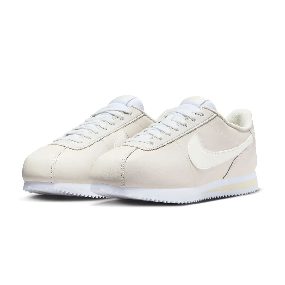 Wmns Cortez 'Phantom Coconut Milk' Knit Design Cloudy Step