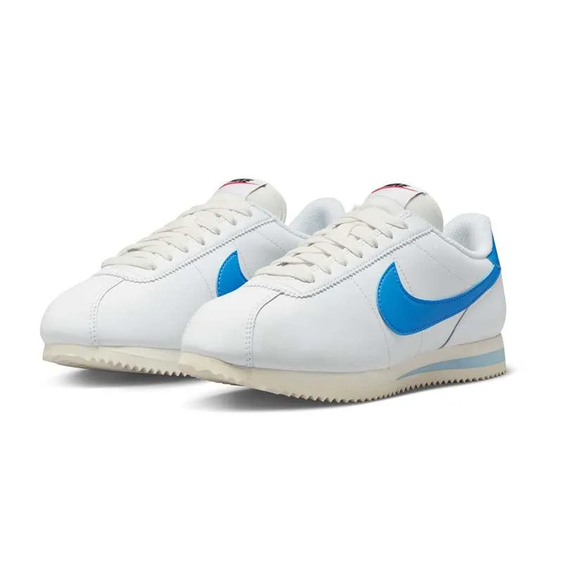 Wmns Cortez 'White University Blue' Cherry Pop Mesh Lining