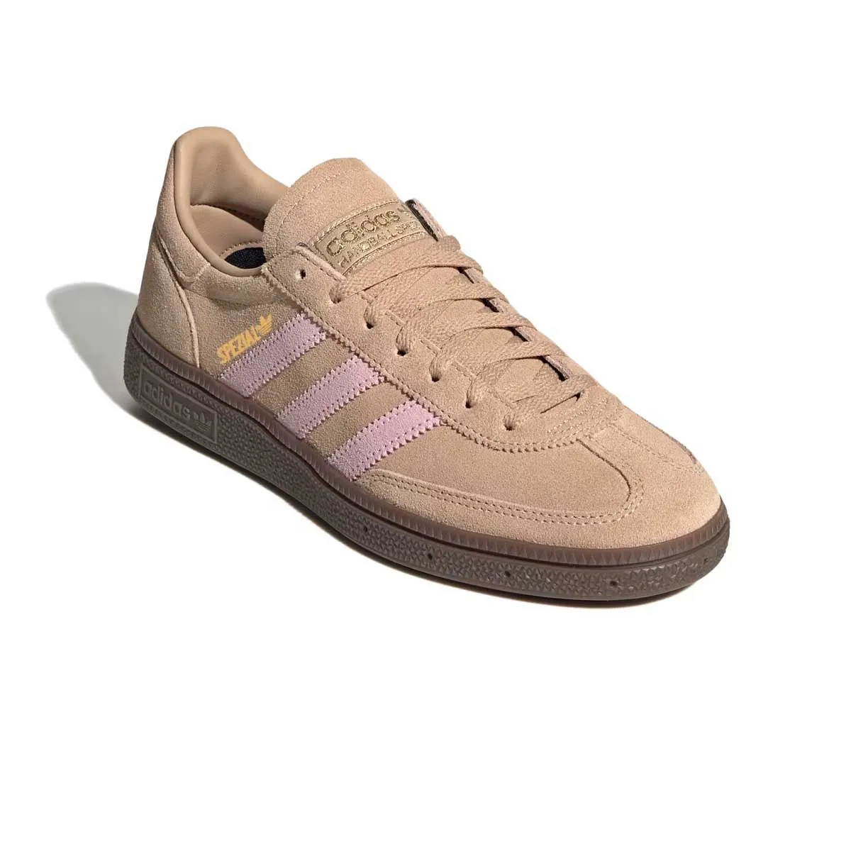 cushioned collar Stable Heel Counter Wmns Handball Spezial 'Warm Sandstone Clear Pink'