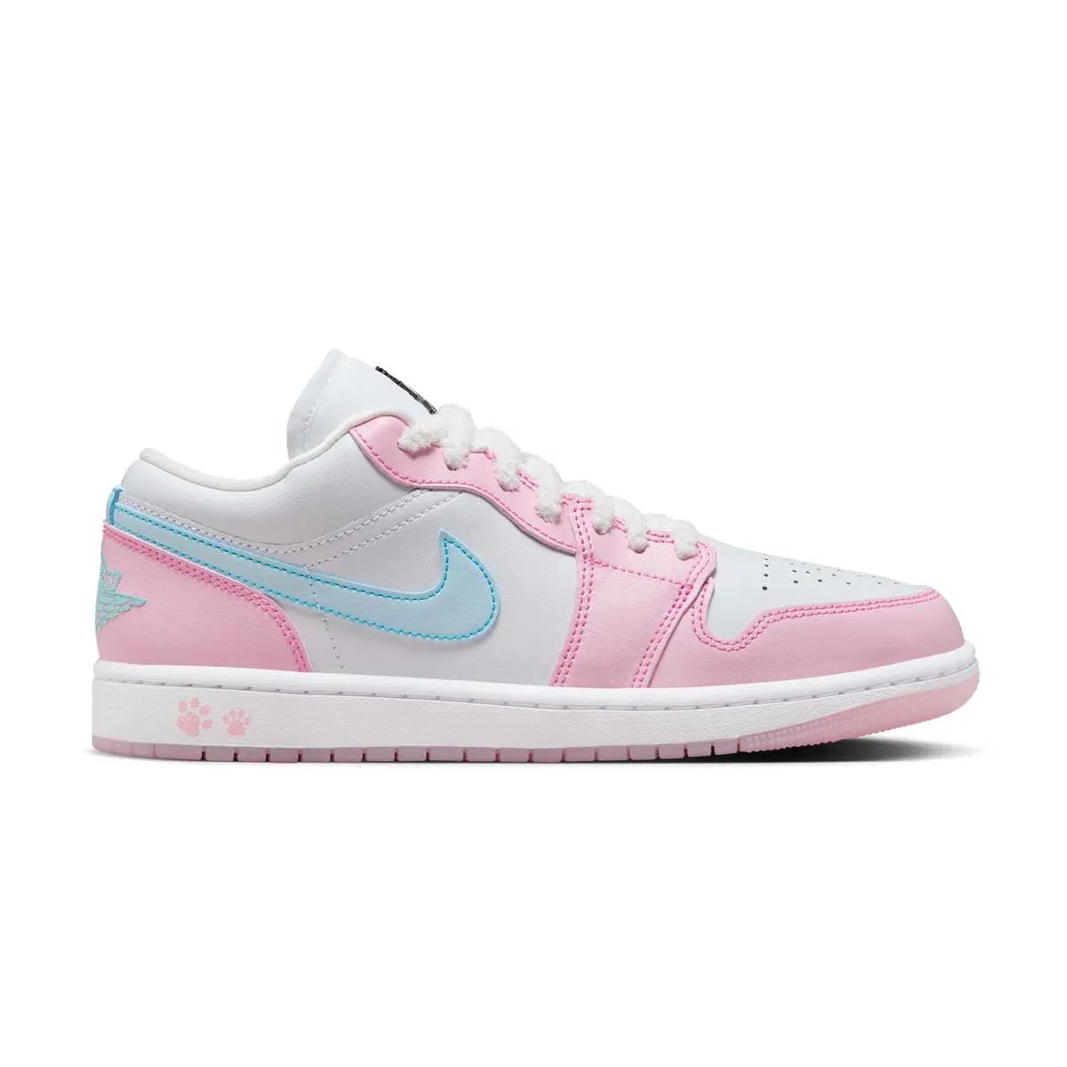 Foot Shape Wmns Jordan 1 Low SE 'Paw Print'