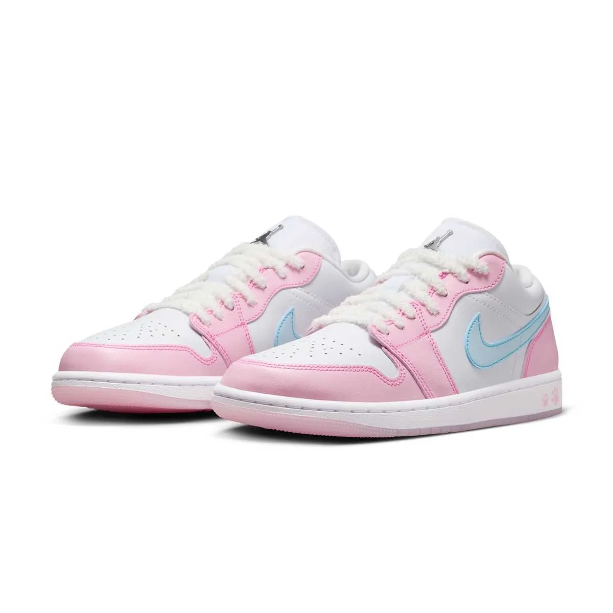 Washable Wmns Jordan 1 Low SE 'Paw Print'