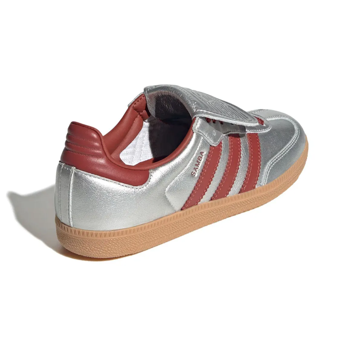 Casual Wmns Samba Long Tongue 'Silver Metallic Preloved Ruby'