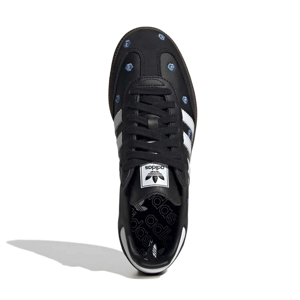 Wmns Samba OG 'Black Embroidered Floral' waterproof Open Mesh