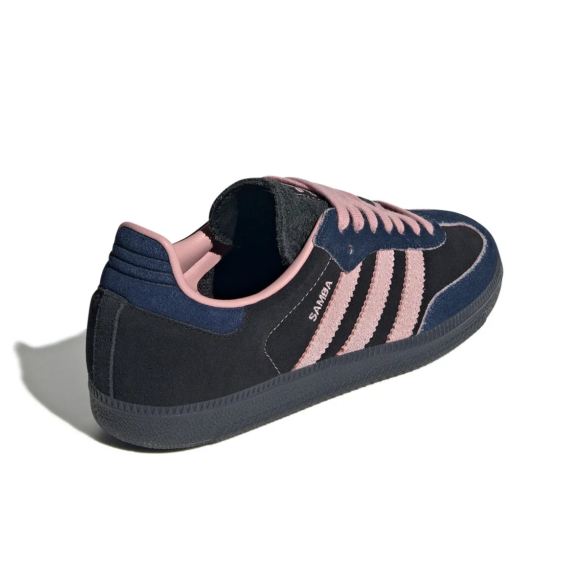 Wmns Samba OG 'Black Wonder Mauve Night Indigo' Star Path Foot Motion