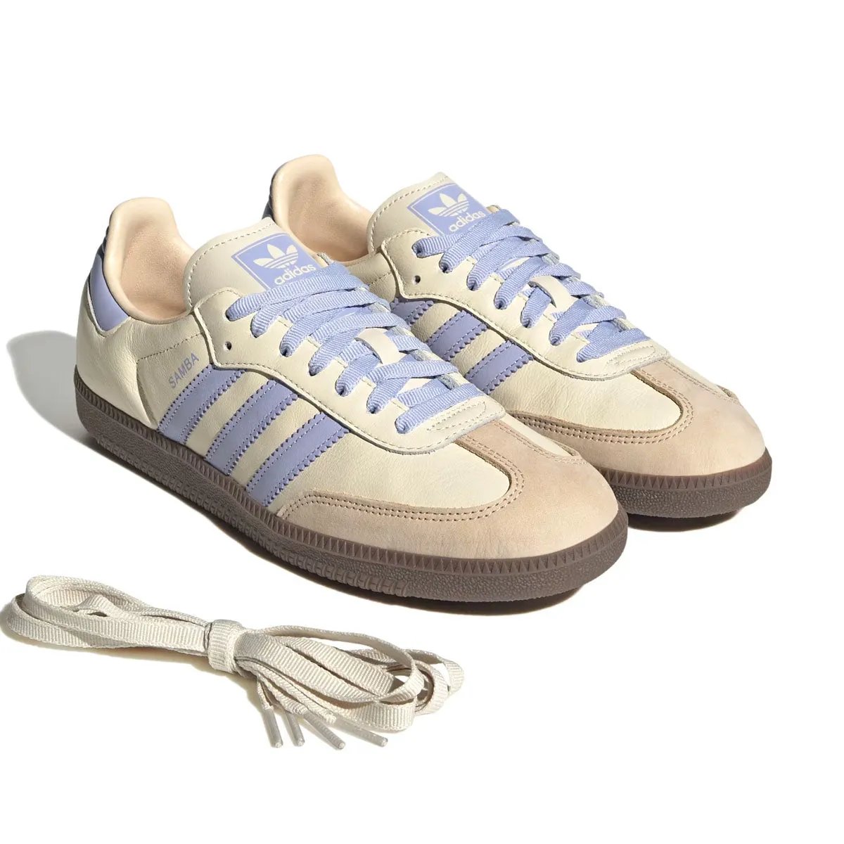 Velcro Closure Wmns Samba OG 'Cream White Violet Tone'