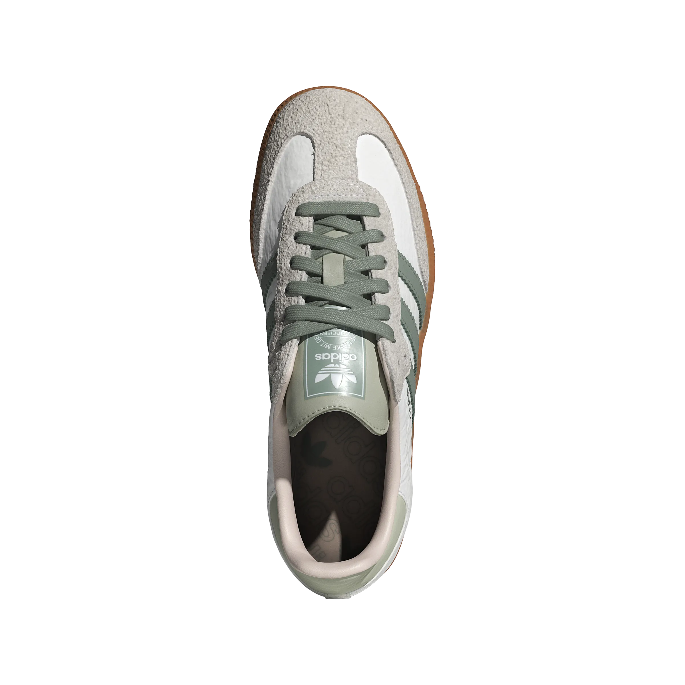 Classic Lines Wmns Samba OG 'White Silver Green'