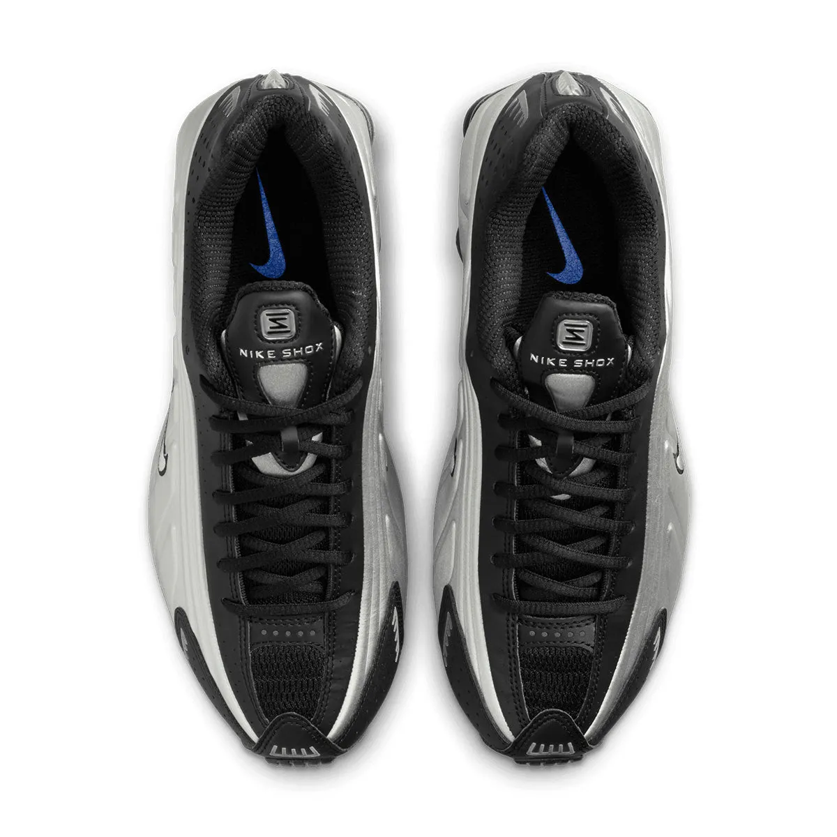 Smart Pair Wmns Shox R4 'Metallic Silver Black Racer Blue'