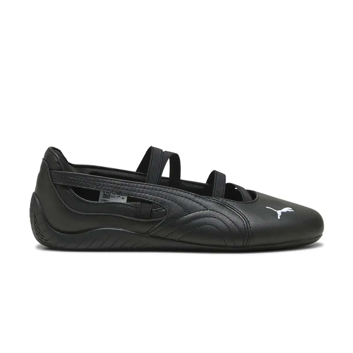Wmns Speedcat Ballet Leather 'PUMA Black' Casual Look Flexible   outsole